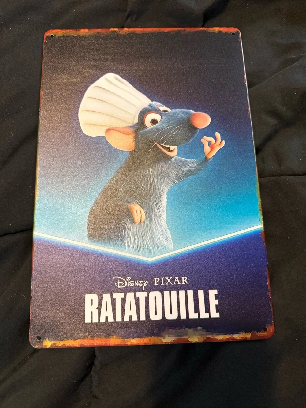 N/A metal sign